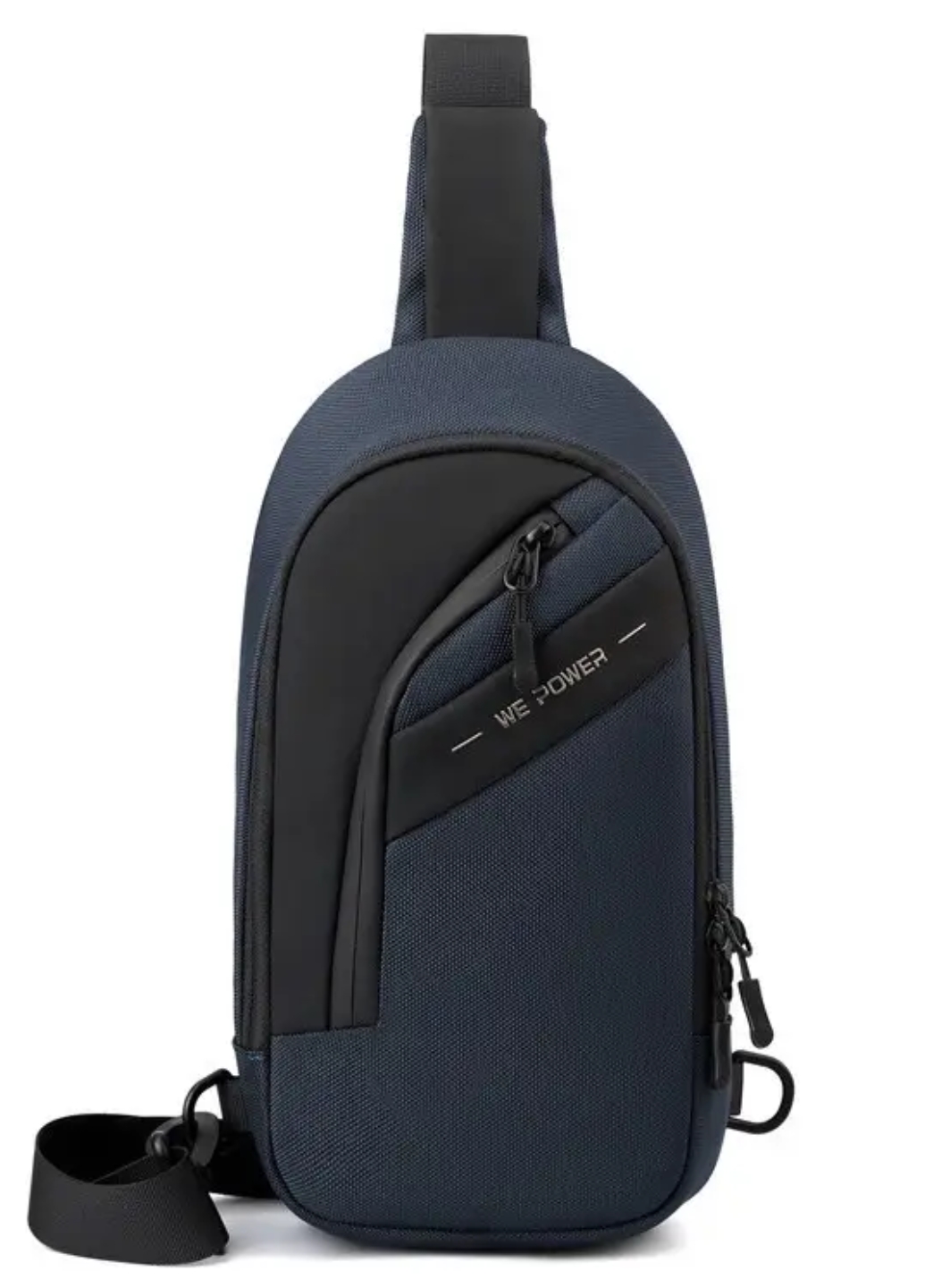 Стильна чоловіча багатофункціональна сумка Navy Blue City Modern