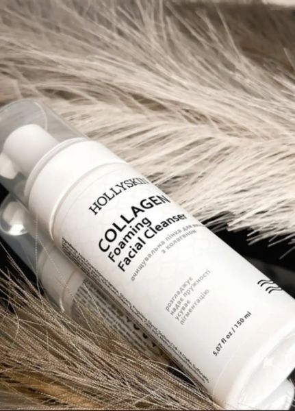 Очистительная пенка для умывания Collagen Foaming Facial Cleanser (2113-01) 150 мл Hollyskin 2113-01 фото