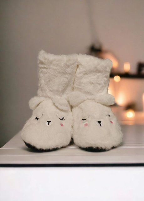 Хатні капці-чобітки жіночі Sleepy Rabbit (1415-38-41) Білий 38-41 1415-38-41 фото