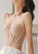 Женский комплект белья с бюстгальтером-корсетом и трусиками Elegant Bow (1586-75-02) Бежевый 80 1586-75-02 фото 3