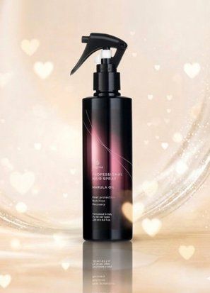 Термозащитный спрей для волос с маслом марулы Marula Oil Hair Spray BG403 №003 (2050-01) 250 мл Bogenia 2050-01 фото