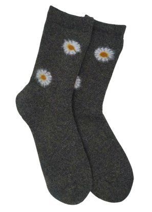 Носки теплые женские из шерсти Сhamomile (922-01) Темно-серый 36-41 922-01 фото