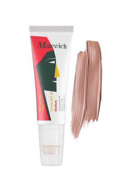 Светящийся ВВ крем SPF 30 Темный бежевый М-1201 (2170-01) 50 мл Malevich 2170-01 фото