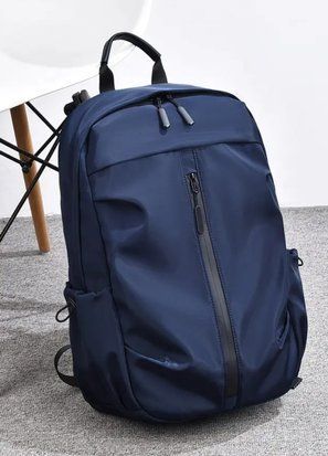 Сучасний міський чоловічий рюкзак Navy Blue Theme (1210-01) Синій - 1210-01 фото
