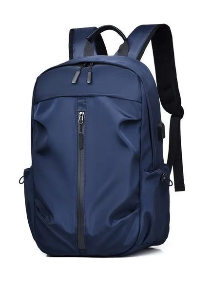 Сучасний міський чоловічий рюкзак Navy Blue Theme (1210-01) Синій - 1210-01 фото