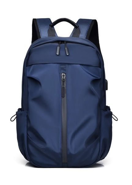 Сучасний міський чоловічий рюкзак Navy Blue Theme (1210-01) Синій - 1210-01 фото