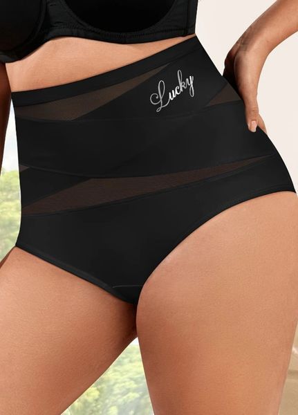 Женские корректирующие высокие трусики слипы Elegant Shape (2164-48-01) Черный 48 Macarena (M) 2164-48-01 фото