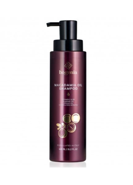 Шампунь для волосся з олією макадамії Macadamia Oil Shampoo BG435 №001 (2026-01) 400 мл Bogenia 2026-01 фото