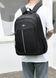 Сучасний міський чоловічий рюкзак Big City Bag (1444-01) Чорний - 1444-01 фото 3