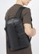 Современный городской мужской рюкзак Modern Black Bag (1445-01) Черный - 1445-01 фото 5