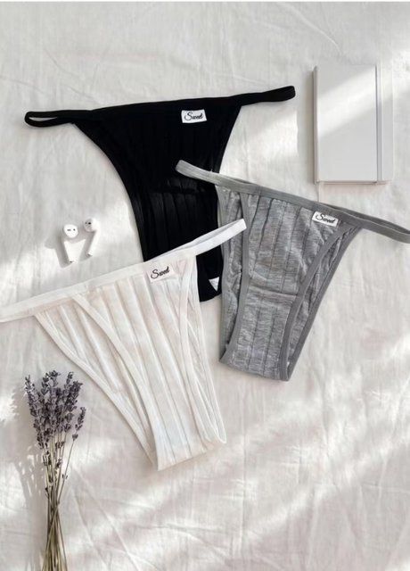 Набор хлопковых трусиков бразилианы Sweet Comfort (2180-42-01) Комбинированный 42 Macarena (S) 2180-42-01 фото