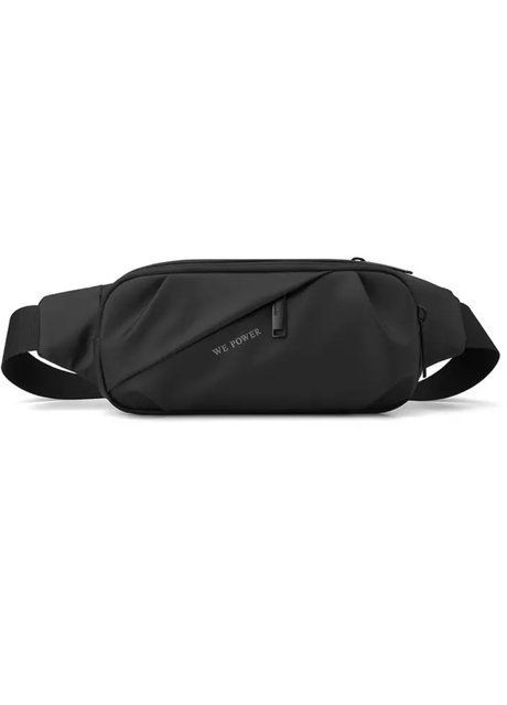 Стильна чоловіча багатофункціональна сумка Black Style (1224-01) Чорний - 1224-01 фото