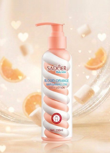 Лосьон для тела увлажняющий парфюмированный с ароматом маршмелоя Body Lotion Orange Marshmallow (2075-01) 200 мл SADOER 2075-01 фото