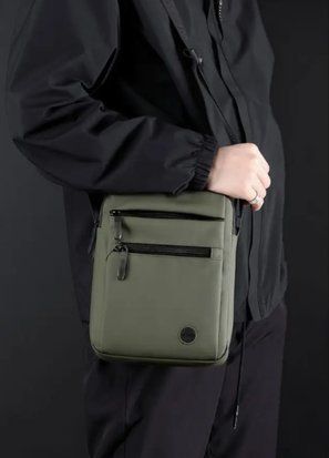 Універсальна чоловіча сумка Green Modern Comfort (1361-01) Зелений - 1361-01 фото