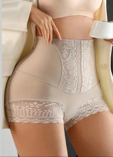 Жіночі корегуючі високі трусики сліпи з мереживом Elegant Touch (2163-46-01) Кавовий 46 Macarena (L) 2163-46-01 фото