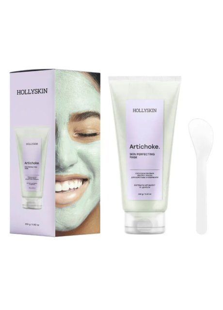 Охолоджувальна ліфтинг маска для боротьби з набряками Artichoke. Skin Perfecting Mask 0298h (2109-01) Комбінований 250 мл Hollyskin (250 мл) 2109-01 фото