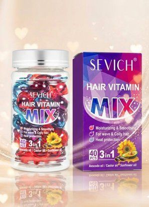 Капсули для волосся мікс Hair Vitamin Mix (2077-01) 40 шт Sevich 2077-01 фото