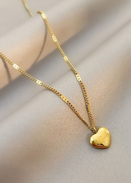 Жіноча підвіска Love Heart (724-01) Золотий - 724-01 фото