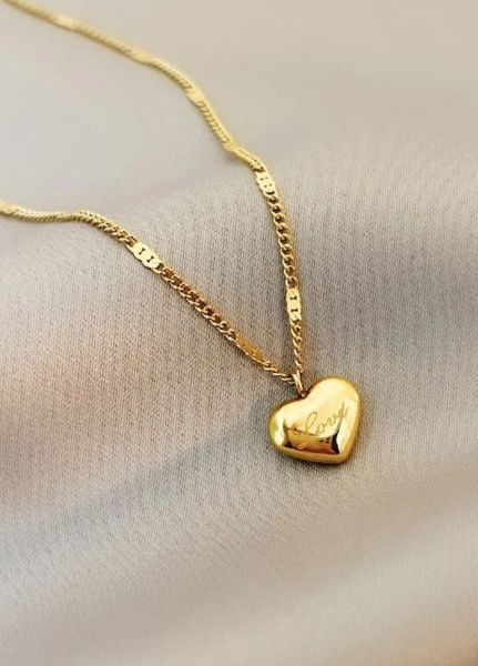 Жіноча підвіска Love Heart (724-01) Золотий - 724-01 фото
