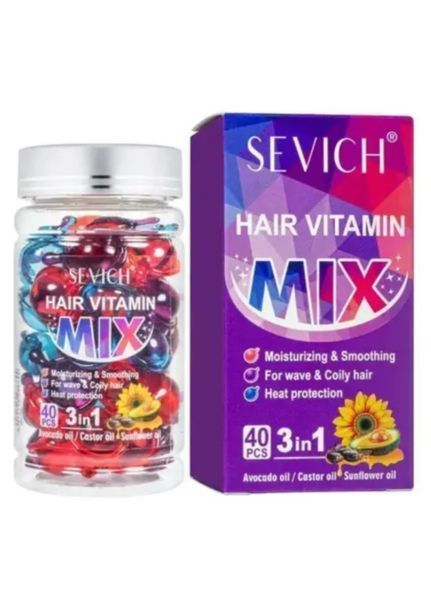 Капсулы для волос микс Hair Vitamin Mix (2077-01) 40 шт Sevich 2077-01 фото