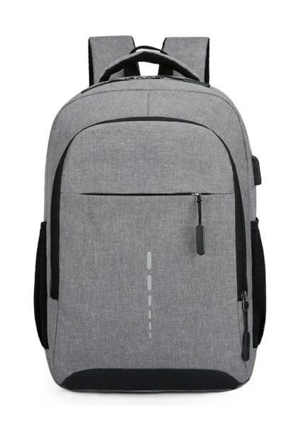 Сучасний міський чоловічий рюкзак Gray Theme (1217-01) Сірий - 1217-01 фото